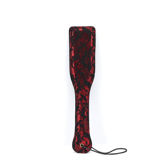 Victorian Garden Lace and Velvet Paddle, Vegan-friendly